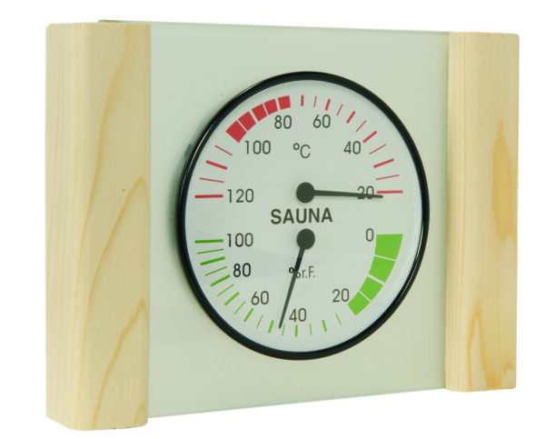 Eckschlager GmbH, Sauna, Natur und Wellness, Hygro-Therm-Holz, Thermometer
